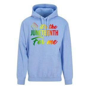 It's The Juneteenth For Me Unisex Surf Hoodie