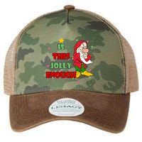 Is This Jolly Enough Funny Dwarf Christmas Legacy Tie Dye Trucker Hat