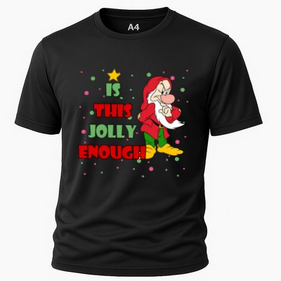 Is This Jolly Enough Funny Dwarf Christmas Performance Shirt