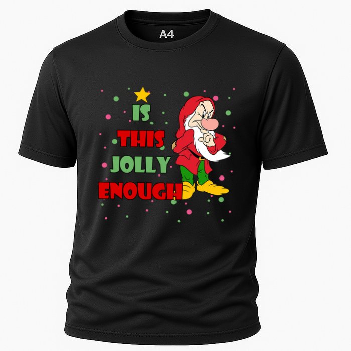 Is This Jolly Enough Funny Dwarf Christmas Performance Shirt