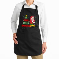 Is This Jolly Enough Funny Dwarf Christmas Apron