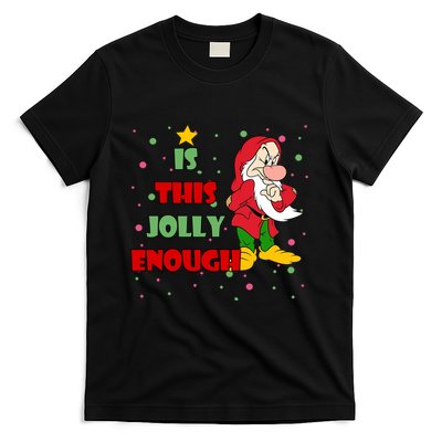 Is This Jolly Enough Funny Dwarf Christmas T-Shirt