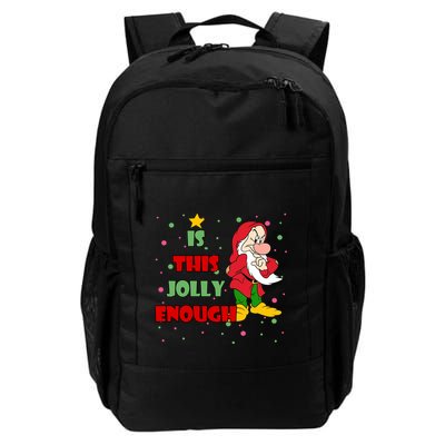 Is This Jolly Enough Funny Dwarf Christmas Backpack
