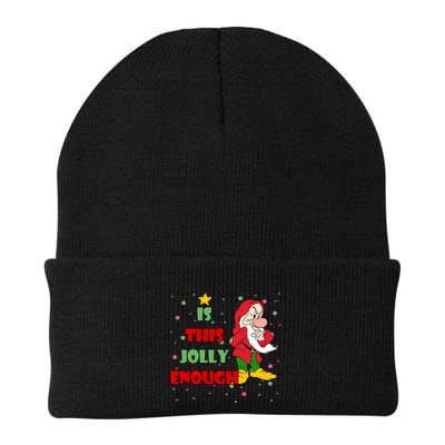 Is This Jolly Enough Funny Dwarf Christmas Beanie