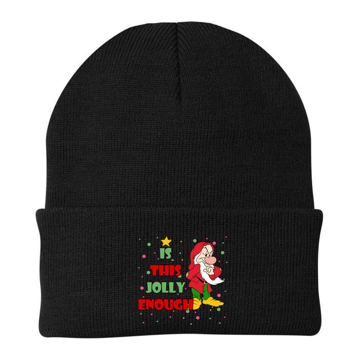 Is This Jolly Enough Funny Dwarf Christmas Beanie