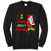 Is This Jolly Enough Funny Dwarf Christmas Tall Sweatshirt