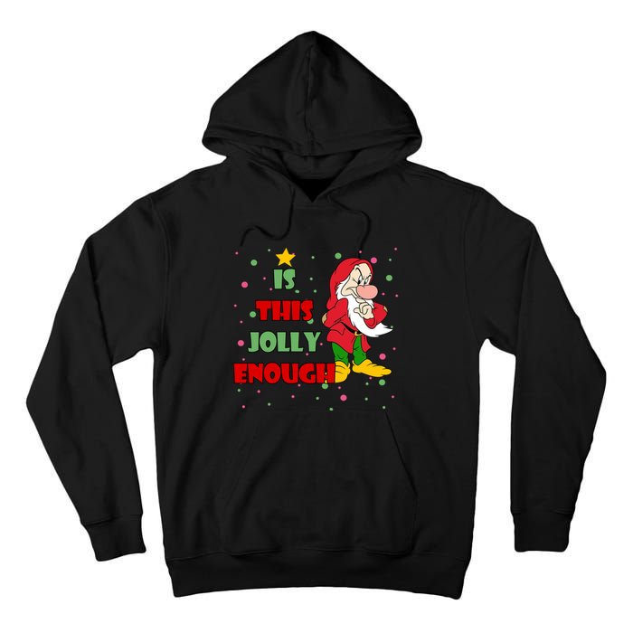 Is This Jolly Enough Funny Dwarf Christmas Tall Hoodie