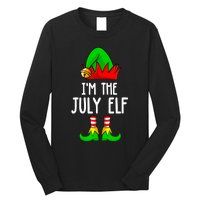 Im The July Elf Funny Holiday Christmas Men Women Kids Long Sleeve Shirt