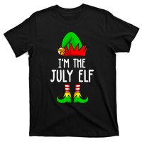 Im The July Elf Funny Holiday Christmas Men Women Kids T-Shirt