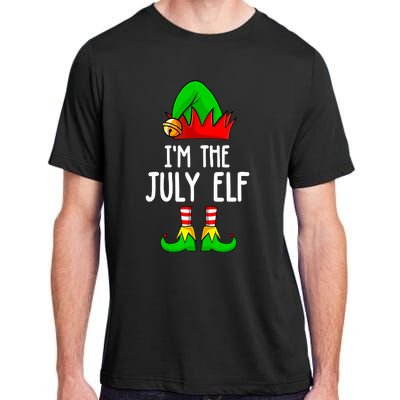 Im The July Elf Funny Holiday Christmas Men Women Kids Adult ChromaSoft Performance T-Shirt