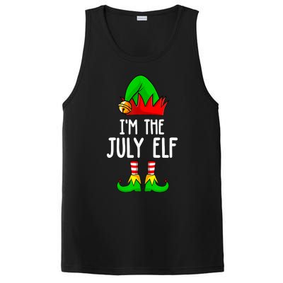 Im The July Elf Funny Holiday Christmas Men Women Kids PosiCharge Competitor Tank