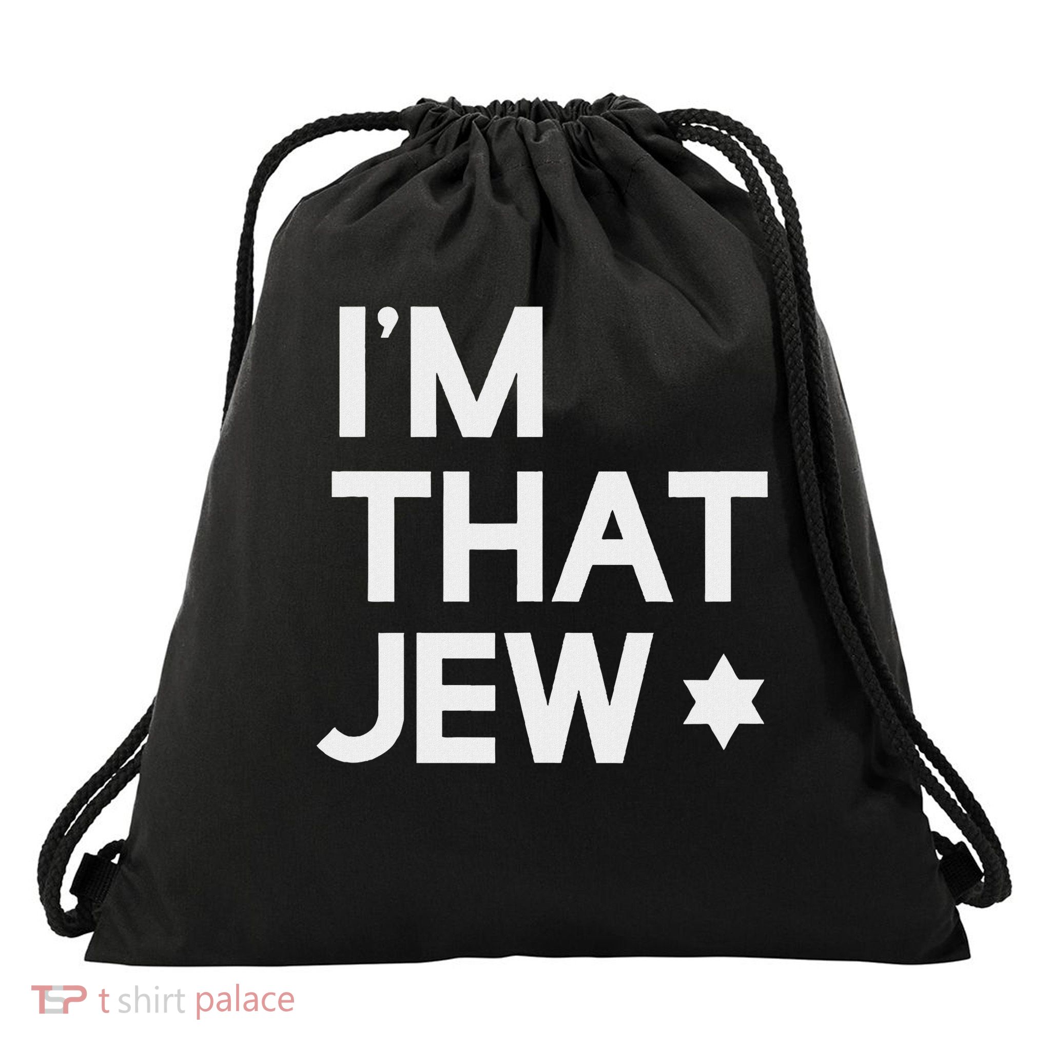 I'm That Jew , Political, Activism Drawstring Bag