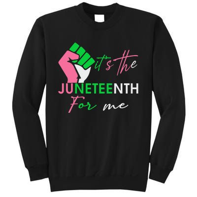 It's The Juneteenth aka For Me Freeish Since 1865 Sweatshirt