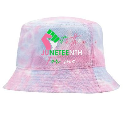 It's The Juneteenth aka For Me Freeish Since 1865 Tie-Dyed Bucket Hat