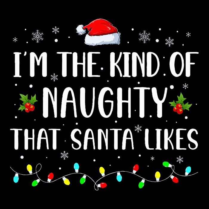 I'm The Kind Of Naughty That Santa Likes  Youth Performance Sprint T-Shirt