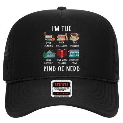 I'm The Kind Of Nerd Funny Book Reading Trucker Hat