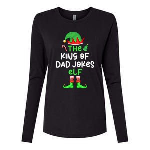 Im The King Of Dad Jokes Christmas Family Matching Cool Gift Womens Cotton Relaxed Long Sleeve T-Shirt