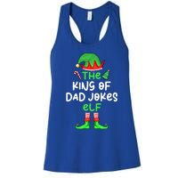 Im The King Of Dad Jokes Christmas Family Matching Cool Gift Women's Racerback Tank