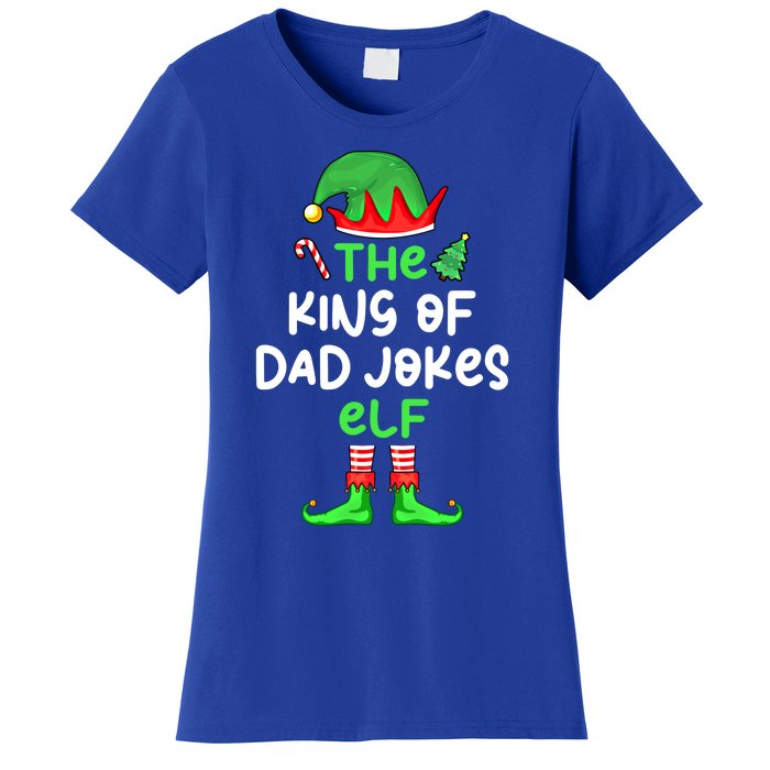 Im The King Of Dad Jokes Christmas Family Matching Cool Gift Women's T-Shirt