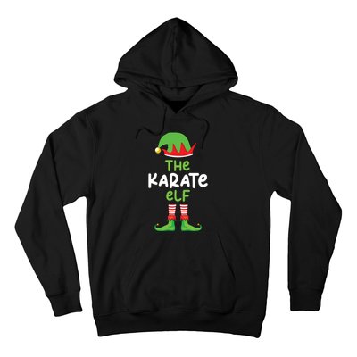 Im The Karate Elf Martial Art Christmas Matching Pajama Hoodie