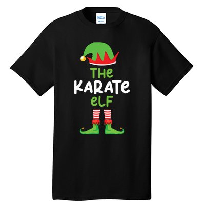 Im The Karate Elf Martial Art Christmas Matching Pajama Tall T-Shirt