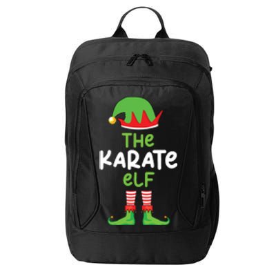 Im The Karate Elf Martial Art Christmas Matching Pajama City Backpack