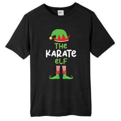 Im The Karate Elf Martial Art Christmas Matching Pajama Tall Fusion ChromaSoft Performance T-Shirt