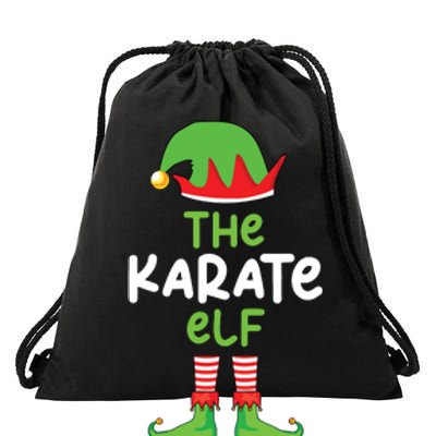 Im The Karate Elf Martial Art Christmas Matching Pajama Drawstring Bag