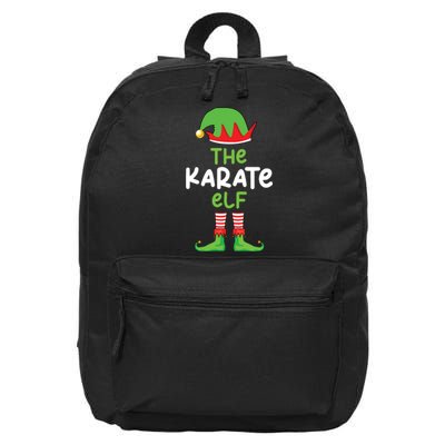 Im The Karate Elf Martial Art Christmas Matching Pajama 16 in Basic Backpack