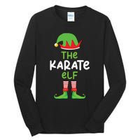 Im The Karate Elf Martial Art Christmas Matching Pajama Tall Long Sleeve T-Shirt