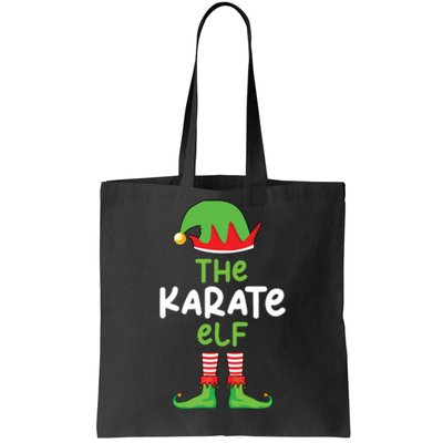 Im The Karate Elf Martial Art Christmas Matching Pajama Tote Bag