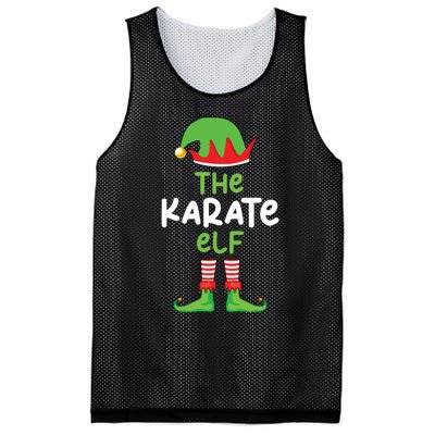 Im The Karate Elf Martial Art Christmas Matching Pajama Mesh Reversible Basketball Jersey Tank