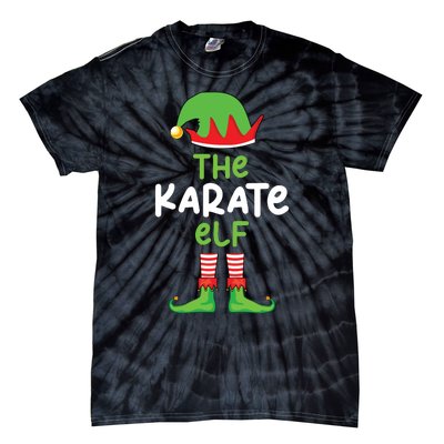 Im The Karate Elf Martial Art Christmas Matching Pajama Tie-Dye T-Shirt