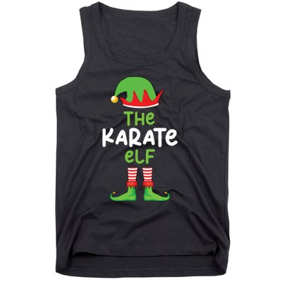 Im The Karate Elf Martial Art Christmas Matching Pajama Tank Top