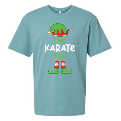 Im The Karate Elf Martial Art Christmas Matching Pajama Sueded Cloud Jersey T-Shirt