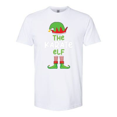 Im The Karate Elf Martial Art Christmas Matching Pajama Softstyle CVC T-Shirt