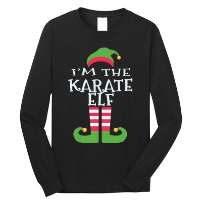 Im The Karate Elf Family Matching Christmas Pajama Long Sleeve Shirt