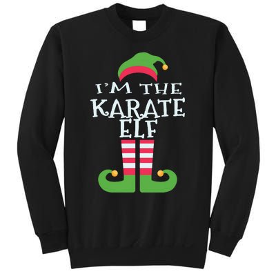 Im The Karate Elf Family Matching Christmas Pajama Sweatshirt