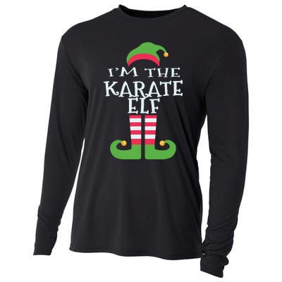 Im The Karate Elf Family Matching Christmas Pajama Cooling Performance Long Sleeve Crew