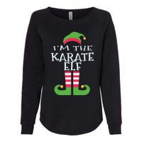 Im The Karate Elf Family Matching Christmas Pajama Womens California Wash Sweatshirt