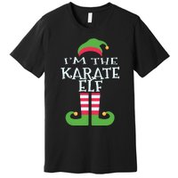 Im The Karate Elf Family Matching Christmas Pajama Premium T-Shirt