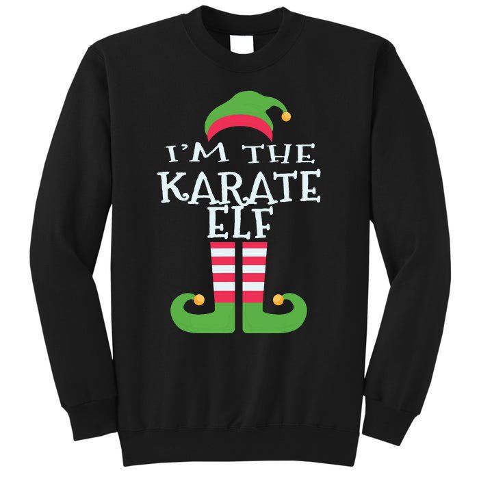 Im The Karate Elf Family Matching Christmas Pajama Tall Sweatshirt