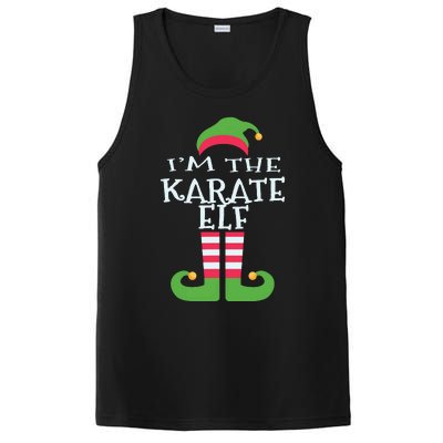 Im The Karate Elf Family Matching Christmas Pajama PosiCharge Competitor Tank