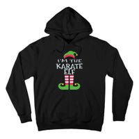 Im The Karate Elf Family Matching Christmas Pajama Tall Hoodie