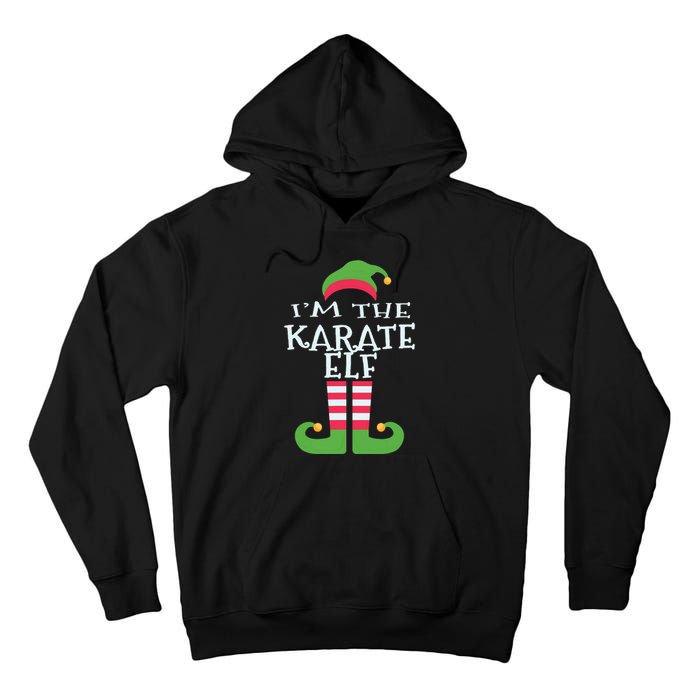 Im The Karate Elf Family Matching Christmas Pajama Tall Hoodie