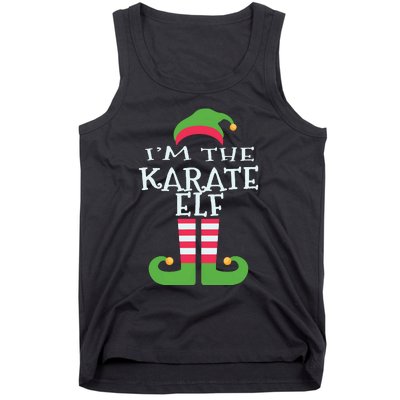 Im The Karate Elf Family Matching Christmas Pajama Tank Top