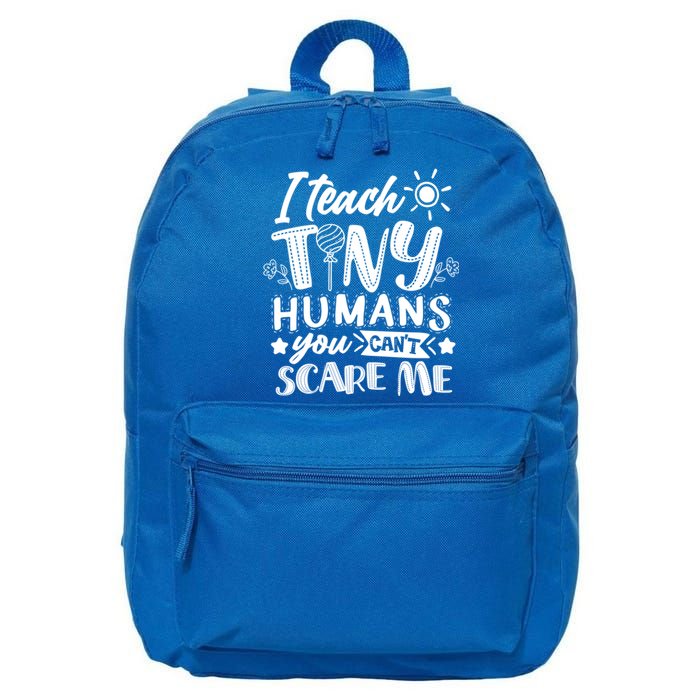 I Teach Kinder Kindergarten Teacher Team Cute Gift 16 in Basic Backpack