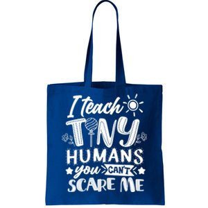 I Teach Kinder Kindergarten Teacher Team Cute Gift Tote Bag