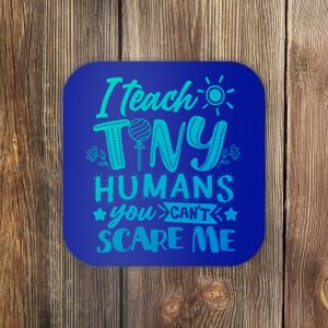 I Teach Kinder Kindergarten Teacher Team Cute Gift Coaster