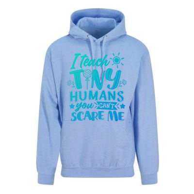 I Teach Kinder Kindergarten Teacher Team Cute Gift Unisex Surf Hoodie